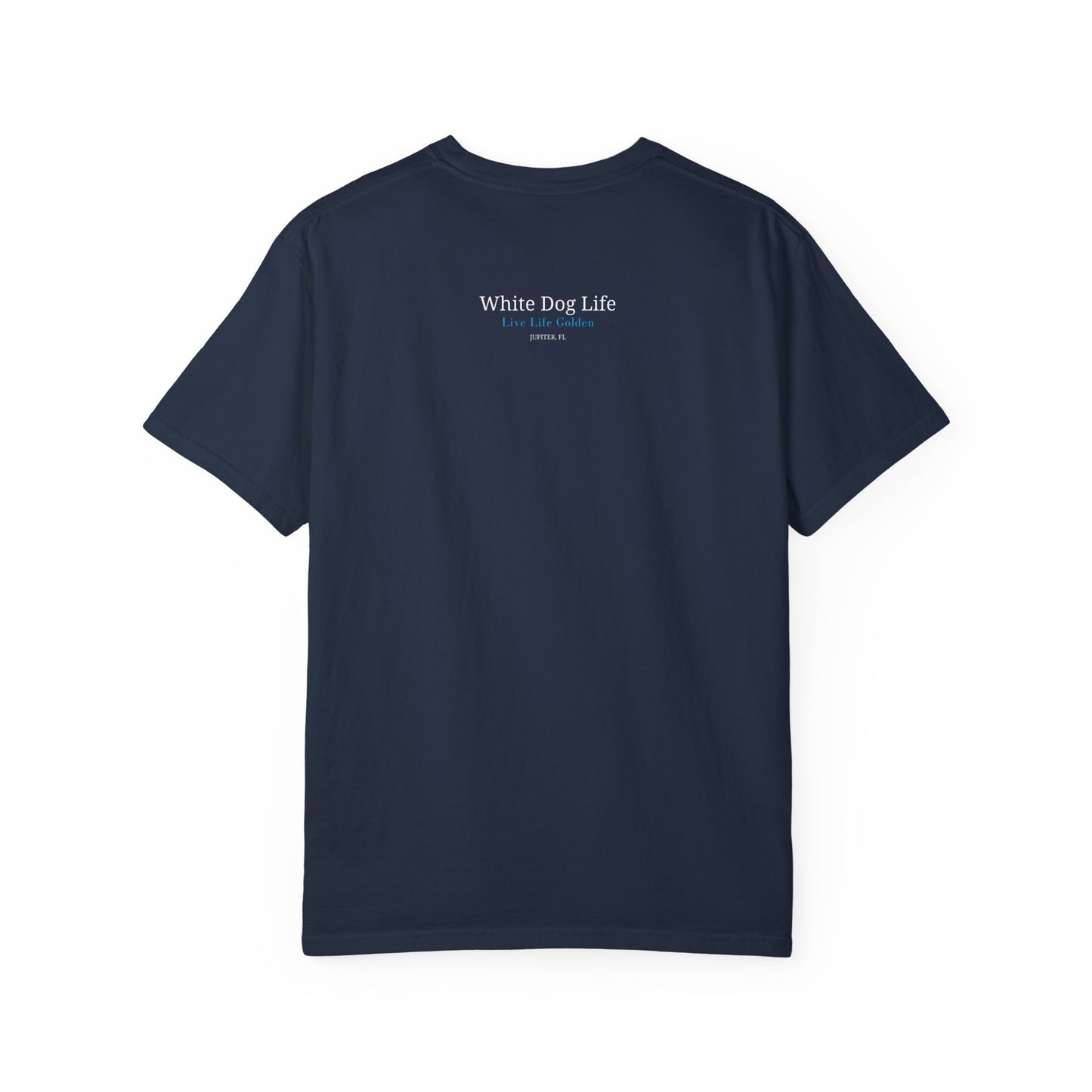 Men's Navy Garment-Dyed T-shirt