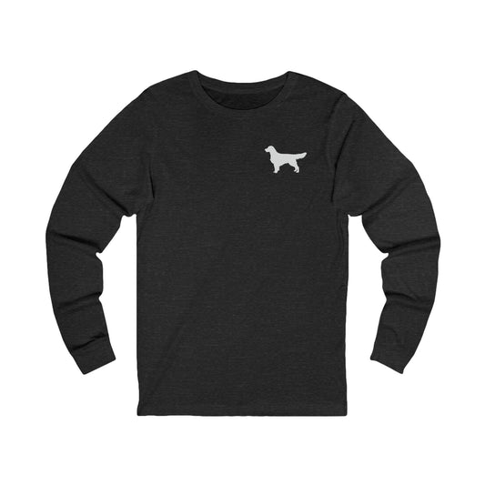 Men's Black Signature Long Sleeve Tee