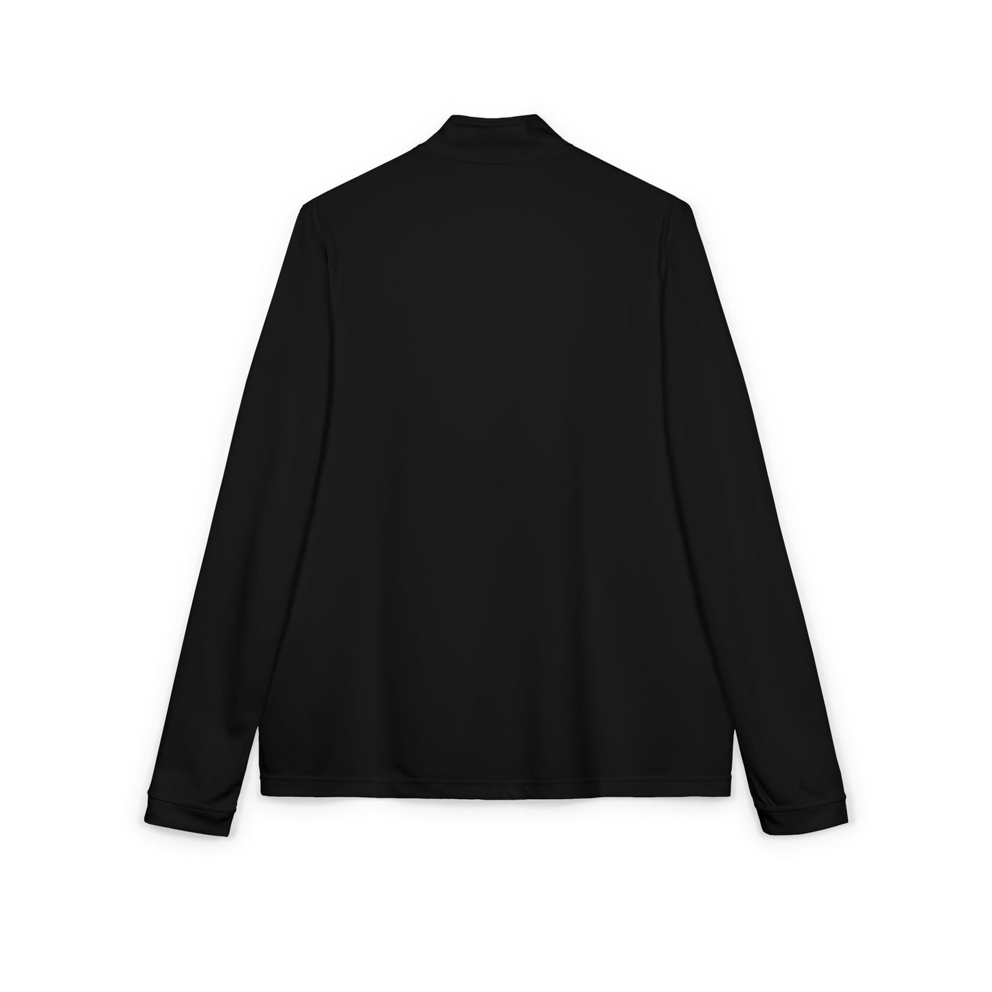 Black Heather Adidas® Quarter-Zip Pullover with Unique Embroidery