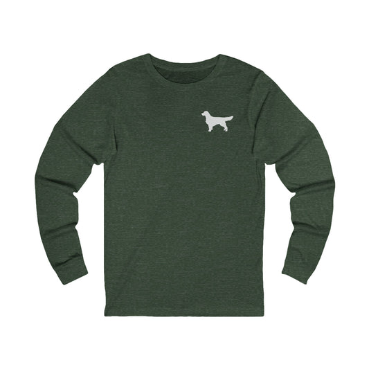 Men's Forest Green Signature Long Sleeve Tee