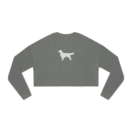 Heather Cropped Sweatshirt