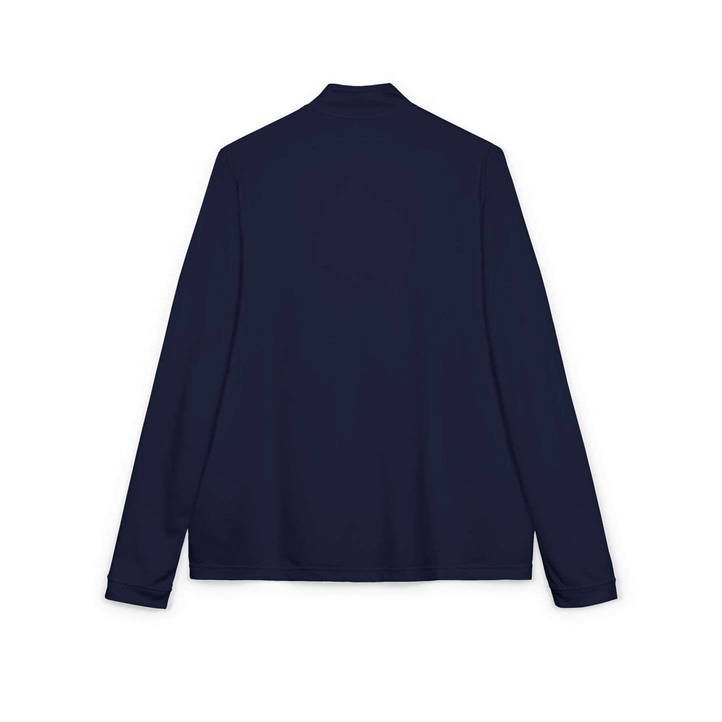 Black Heather Adidas® Quarter-Zip Pullover with Unique Embroidery